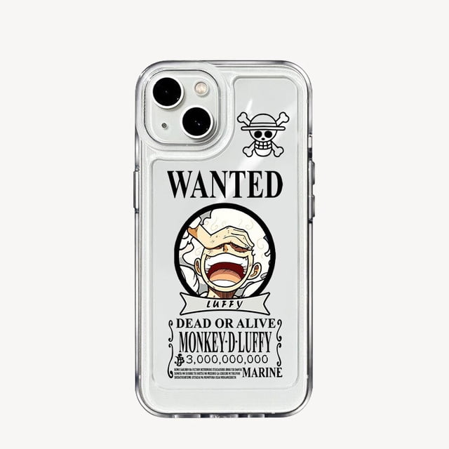 Funda de teléfono de una pieza Nika Luffy Gear 5 Zoro, carcasa transparente para IPhone 14, 13, 12, 11 Pro Max, X, Xs, XR Max, protección transparente contra golpes