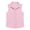 Pink, variant on Women Striped Collared Button Down Blouses Casual Summer and Daily Wear Sleeveless Tops Brown M