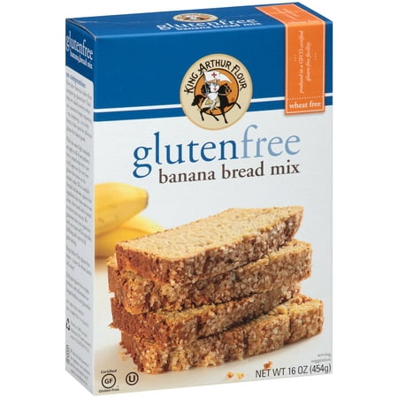 King Arthur Flour Gluten Free Banana Bread Mix 16 oz. (Best Flour For Baking Bread)