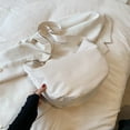 thumbnail image 4 of Sac Croissant pour Femmes en Forme de Demi-Lune pour École Voyage (Bleu), 4 of 10