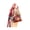 Red, variant on Keychain Mini Dumpling Bag Coin Purse Security Snap Detachable Wrist Strap Waterproof Imitation Leather Small Coin Wallet Key Chain