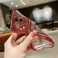 thumbnail image 4 of Plating Clear Back Wallet Phone Cases For Apple iPhone 15 14 13 12 11 Pro Max Plus Case Shockproof Cover Card Holder Accessories, 4 of 7