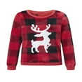 thumbnail image 1 of Matching Family Christmas Sweatshirts Long Sleeve Reindeer Tops, 1 of 8
