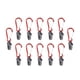 thumbnail image 3 of Clip de broches para tienda de campaña, 12 piezas, con mosquetón, impermeable, versátil, práctico, accesorios para tienda, abrazadera para toldo Cola Clips para lona, 3 of 8
