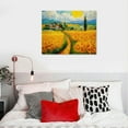 thumbnail image 5 of ONETECH Harvest Oil Painting in Provence Canvas Wall Art for Home Decor 20x16 in / 16x12 in - Wall Decor For Living Room Bedroom Office 20x16in, 5 of 6