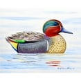thumbnail image 1 of Betsy Drake KT435 16 x 25 in. Green Wing Teal Kitchen Towel, 1 of 1