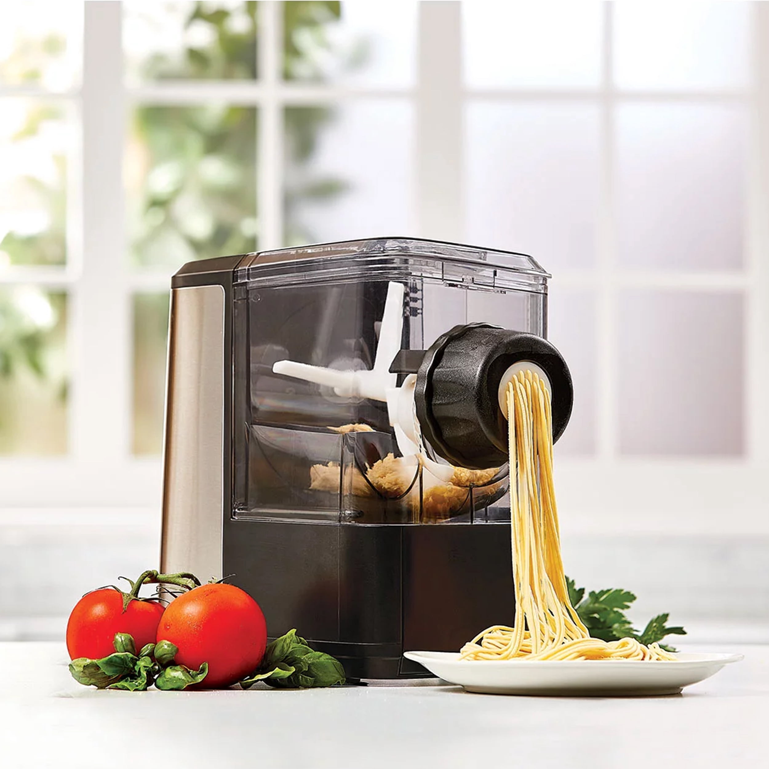 Emeril Lagasse Pasta And Beyond Automatic Pasta Machine - Black