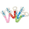 Dr. Brown's Pacifier Clip with Teether, Colors May Vary, 1-Pack