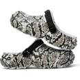 thumbnail image 5 of Men's Women's Clogs Slip On Waterproof Garden Shoes, Snake Printed Lightweight Non-Slip Comfort Mules with Adjustable Strap for Outdoor Indoor, 5 of 12