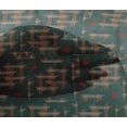 thumbnail image 4 of oneOone Viscose Chiffon Fabric Geometric Kasuri Print Fabric By Yard 42 Inch Wide, 4 of 4