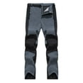 thumbnail image 2 of BiZtdJrK Prime Sales Today Men Outdoor Cargo Pant Water Resistant Stretch Cargo Pants Casual Comfy Hiking Mountaineering Trousers with Multi Pockets Gray L, 2 of 6