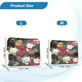 thumbnail image 4 of FORMRS 15"-15.6" Laptop Sleeve Protective Case Soft Carrying Quilted Computer Bag Cover, Black Lucky Cat, 4 of 7