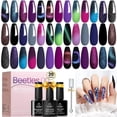 thumbnail image 1 of Kit de esmalte de uñas en gel Beetles, juego de regalo de 24 piezas con 20 colores, 1 of 7