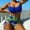 N-Bleu, variante sur Kcodviy Maillot de Bain Deux Pièces pour Femmes Bikini Rehausseur Ensemble de Maillot de Bain Vintage
