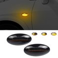 thumbnail image 4 of Luz LED dinámica de posición lateral yuxing Para coche Señal de giro Para APV Alto Vitara Ignis Jimny SX4 Color negro, 4 of 5