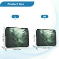 thumbnail image 4 of FORMRS 13"-13.3" Laptop Sleeve Protective Case Soft Carrying Quilted Computer Bag Cover, Green Forest, 4 of 7