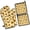 White Sunflower, variant on Sunflower Kitchen Oven Mitt and Pot Holder Sets 2 Pcs for Baking, Cooking and Grilling, Heat Resistant Up To 392 °F