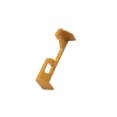 thumbnail image 2 of RC Car Sujetador de batería Firmas Profesional Firmas Remoto Controlado Coches Parte Metal Fix Accesorio Reemplazo K989 K979 K999 Mini-Q8 Q9 Golden seitruly FN009817-03, 2 of 7