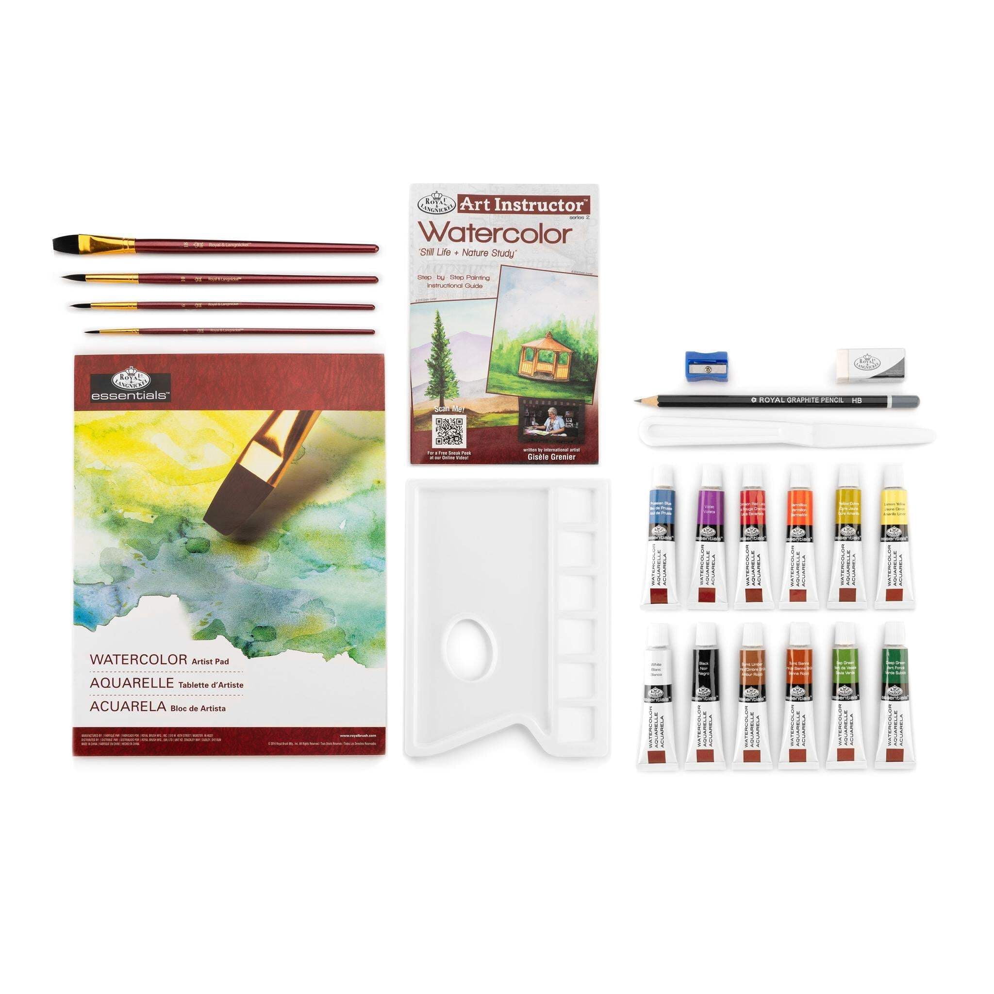 Royal & Langnickel Still Life + Nature Study Watercolor Art Set - 23pc