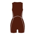 thumbnail image 5 of WILLBEST Traje de Baño Corto para Mujer, Traje de Baño para Mujer, Traje de Baño Corto de Manga Corta, Traje de Baño deportivo con Línea de contraste y Esnórquel para Surf, 5 of 5