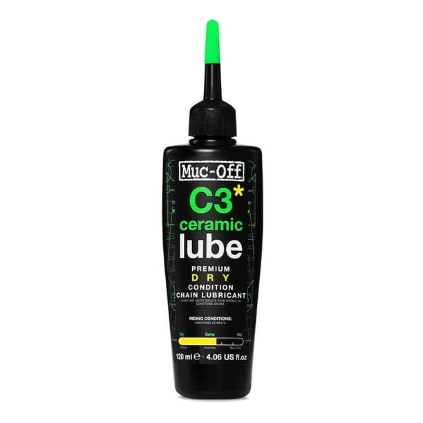 Lubricante para cadenas de bicicleta Muc-Off C3 Ceramic Dry 120 ml