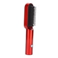 thumbnail image 3 of Cepillo de pelo eléctrico con carga USB, seguro, pequeño, alisador y rizador para viajes en casa., 3 of 14