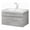 Gray, variant on Cutler Kitchen and Bath Trough 24" Cultured Marble/Wood Bathroom Vanity in Gray