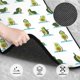 thumbnail image 3 of Fotbe Cute Avocado Yoga Juego de 4 Tapetes para Auto con Estampado – Alfombrillas de Goma Reforzada, Diseño Antideslizante, Protección para Todo el Año – Vehículos, Autos, Camionetas y SUVs, 3 of 7