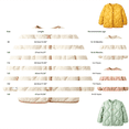 thumbnail image 3 of EnJoCho Girls Oversized Quilted Puffer Coat, Soli𝖽 Color Button Down Lightweight Outerwear, Soft Warm Padded Jacket, Trendy Loose Fit Outerwear for Everyday Casual Autumn & Winter Wear, 3 of 4