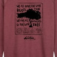 thumbnail image 3 of Avatar - The Last Airbender - Same Roots - Women's Lightweight French Terry Long Sleeve Shirt, 3 of 5