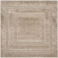 thumbnail image 1 of Safavieh Shadow Box Shag Collection SG454-1313 Beige Square Area Rug (4' Square), 1 of 5