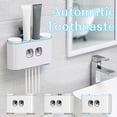 thumbnail image 1 of Up to 60% off Gifts Viflosae Automatic Auto Squeezer Toothpaste Dispenser Cup Set Wall Hanging Box Subscribe to Save, 1 of 3