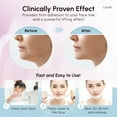 thumbnail image 5 of V Shaped Contouring Face Mask Line Shaping Lifting Belt Neck Reduction Jawline Lift Tape Enhancer Face Patch Firming Tightening Skin Chin Up Sculpting Collagen Mask Hyaluronic Acid Aloe Vera 5pcs, 5 of 9