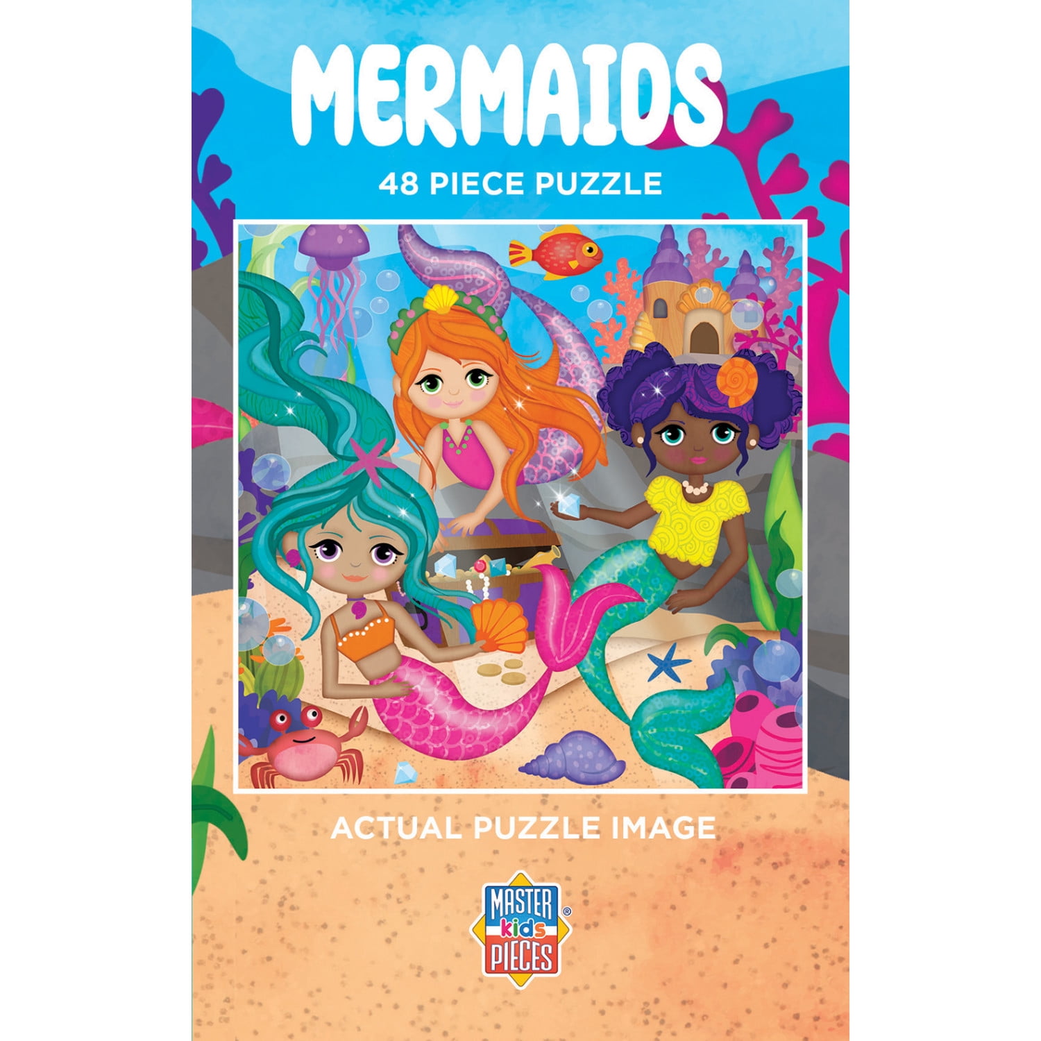 MasterPieces Kids Value Jigsaw Puzzle - Mermaids 48 Pieces