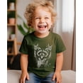 thumbnail image 4 of Rock and Roll Raccoon Shirt for Men Women Kids Funny Retro Punk Raccoon Graphic Tee Military Green Shirt Adult Medium, 4 of 8