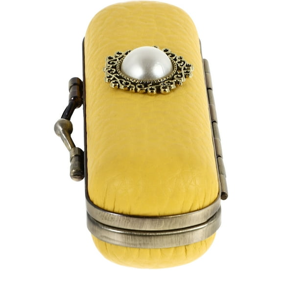 BRIGHTFUFU Retro Lipstick Case 1Pack Rectangular Shape 9.5X3.5X3In Home Use