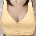 thumbnail image 2 of Timegard Womens Front Closure Bras No Underwire Wide Strap Full Coverage Comfortable Summer Seniors Bra, 2 of 4