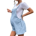 thumbnail image 6 of successthop Maternity Overalls for Pregnant Women Casual Jumpsuit Vacation Pant Breathable Summer Clothes with Pockets M, 6 of 8
