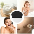 thumbnail image 5 of Unique Bargains 1 Pc Lightweight Short Handle Round Facial Mask Brush Black, 5 of 5