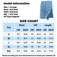 BOMYJESK Women's Tear Away Shorts Side Split Open Cotton Knee Hip ...