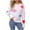 White Sweaters, variant on Htigea Women's Cute Heart Sweater Pullover Long Sleeve Crewneck Casual Knitted Sweaters Loose Fit Tops Pink S