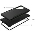 thumbnail image 2 of ELEHOLD Hybrid Case for Samsung Galaxy S23 Ultra 6.8"  Rugged Shockproof Anti-Scratch Anti-Fingerprint Protective Cover for Samsung S23 Ultra 6.8 Inch,Black, 2 of 5