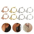 thumbnail image 1 of unbranded 8Ud Bases Para Pendientes Clip on Convertidores Para De Joyería DIY, 1 of 8