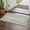 Blue, variant on Blue Beige Farmhouse Hallway Runner Rug 2'x6', Vintage Wooden Striped Washable Entryway Rug with Tassels, Woven Cotton Laundry Room Rugs Long Carpet for Bathroom Sink Foyer Bedroom