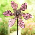 thumbnail image 4 of CNKOO Aesthetic Butterfly Pattern Windmill Decor Weather Resistance Beautiful Iron Windmill Statue for Garden, 4 of 10