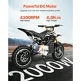 thumbnail image 2 of VEVOR 2000W Electric Brushless DC Motor Kit 48V 4300rpm Motor with Speed Controller, 2 of 9