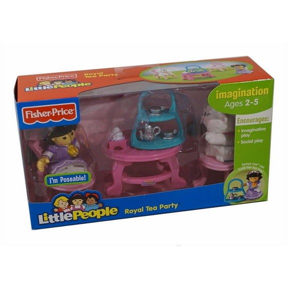 Fisher-Price World of Little People Sonya Lee and Her Royal Tea Party