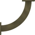 thumbnail image 6 of Ekena Millwork 2"W x 11"D x 11"H Bradford Steel Bracket, Hammered Gold, 6 of 12