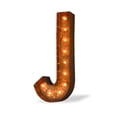 thumbnail image 1 of Iconics Indoor & Outdoor Letter J Icon Marquee Light Sign, 1 of 1