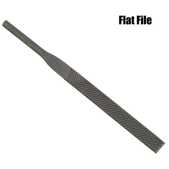 qiya 1pc 140mm Mini Needle File Pneumatic File Blades Flat Half Round Triangle Round File For Stone Glass Metal Carving Hand Tool